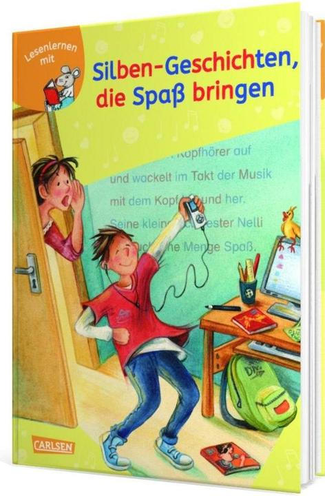 Produktbild LESEMAUS zum Lesenlernen Sammelbände: Silben-Geschichten, die Spass bringen (Deutsch, Alexander Steffensmeier, Annette Neubauer, Antje Schwenker, Astrid Vohwinkel, Dagmar Hossfeld, Gabriela Krümmel, Manuela Mechtel, Marion Elitez, Sabine Choinski, Sigrid Leberer, Ursel Scheffler, 2023)
