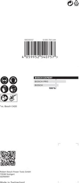 Produktbild Bosch Professional Zubehör EXPERT M480 Schleifnetz für Schwingschleifer, 80 x 133 mm, G 150, 10-tlg. (150)