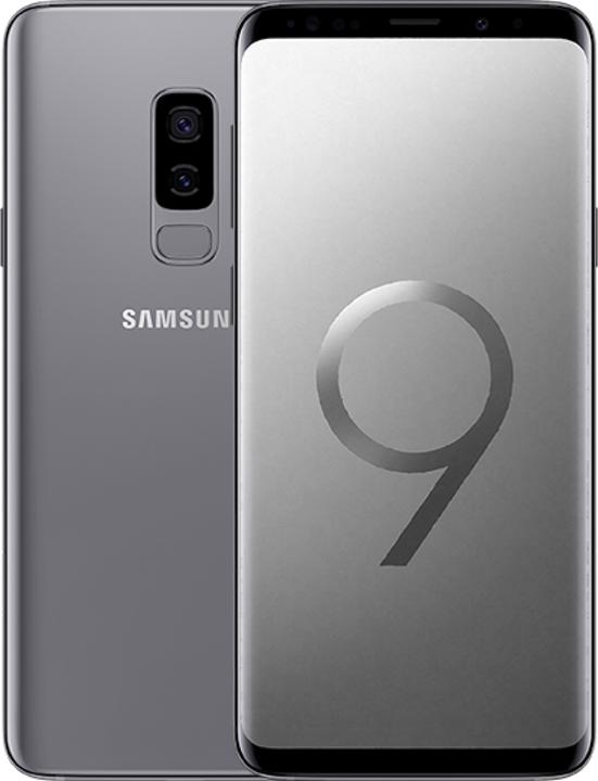 Samsung Galaxy S9+ (256 Go, Titanium Gray, 6.20", Double SIM hybride, 4G)