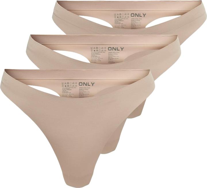 Produktbild Only 3er-Pack nahtlose String (M, 3er Pack)
