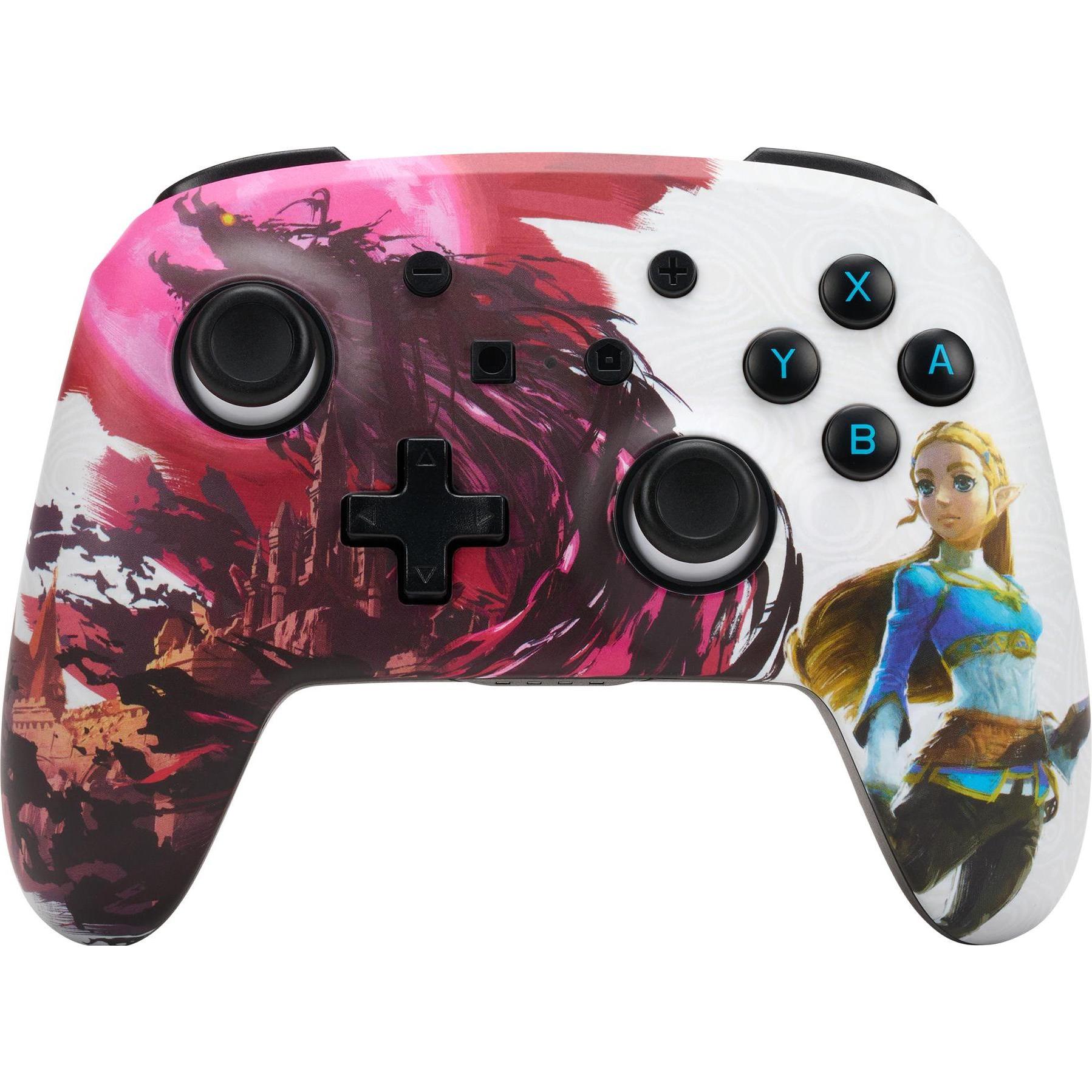 PowerA Controller wireless potenziato per Switch - Zelda Blood Moon (Switch Lite, Switch), Controller gaming, Multicolore