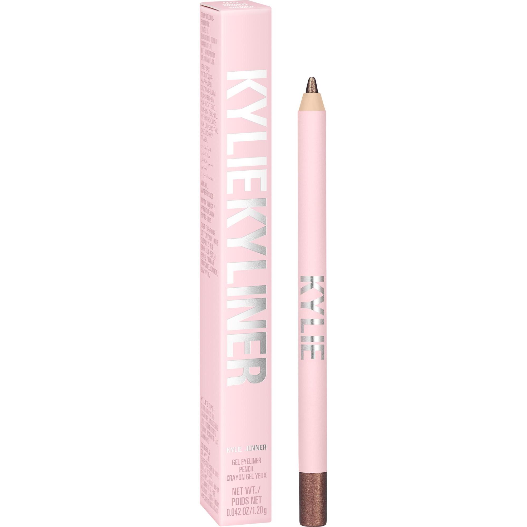 Kylie Jenner, Eyeliner + Kajal, Kylie Cosmetics - Gel Eyeliner Pencil - 015 Shimmery Bronze (015 Bronzo brillante)