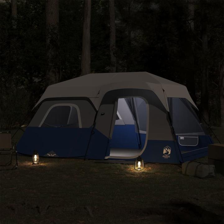 Actual product image vidaXL Camping tent with LED light (Dome tent, 17.30 kg, 9+ people)