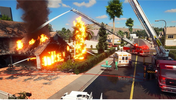 Immagine prodotto astragon Simulatore di lotta antincendio - La Squadra PS-4 (PS4, DE)