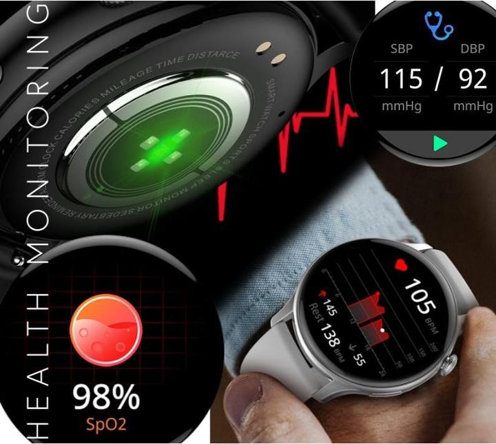 Produktbild Smartwatch RNCF10 Szary (46 mm)