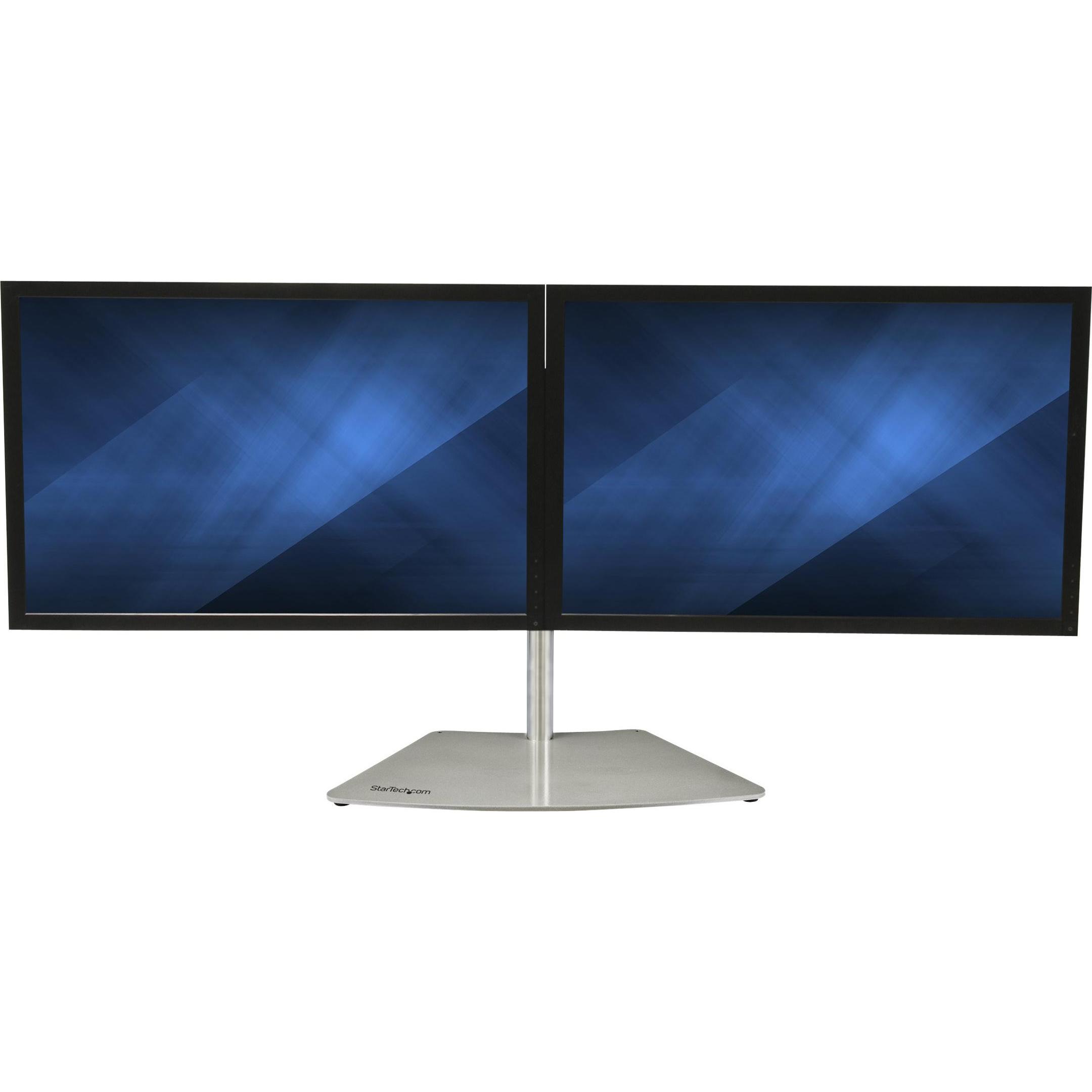 Thumbnail - StarTech .com Dual Monitor Stand (Tisch, 24"), Monitor Halterung, Schwarz