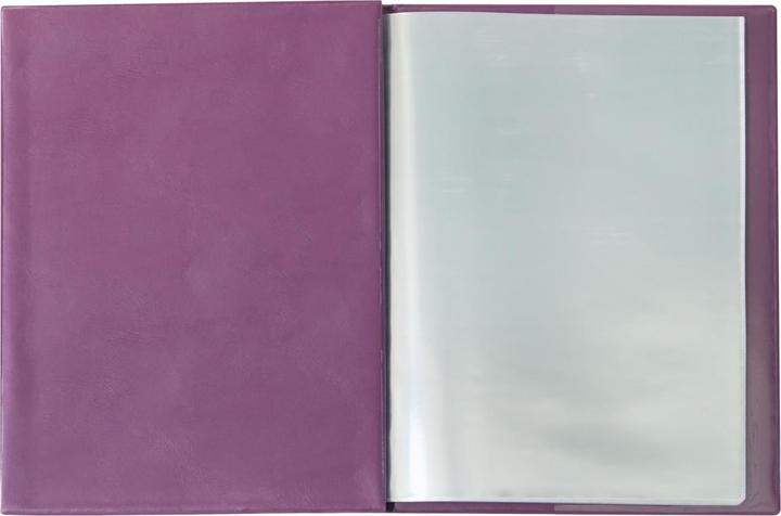 Actual product image Idena Certificate folder A4 12 pockets purple (A4, 1x)