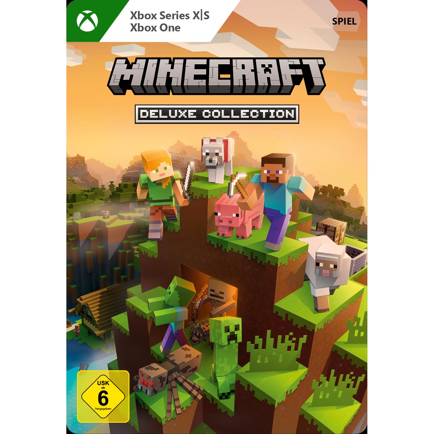 Minecraft: Deluxe Collection (Xbox Series X, Xbox Series S, Xbox One X, Xbox One S) zum Sofortdownload