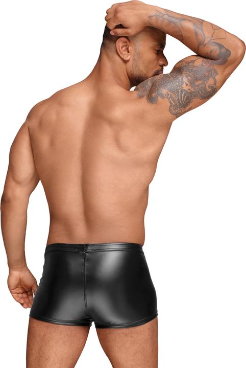 Produktbild Noir Handmade Wetlook shorts with PVC pleats (L)