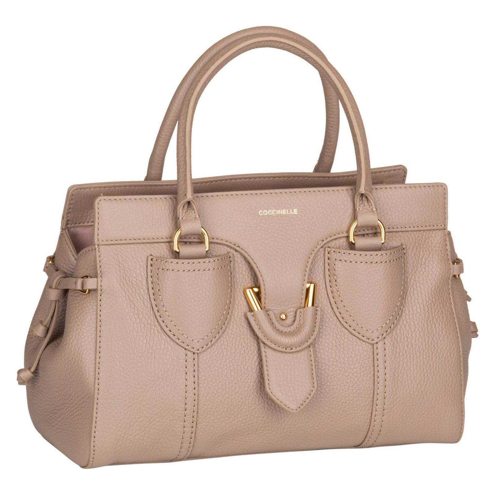 Coccinelle, Damen, Handtasche, Handtasche York 1802, Braun