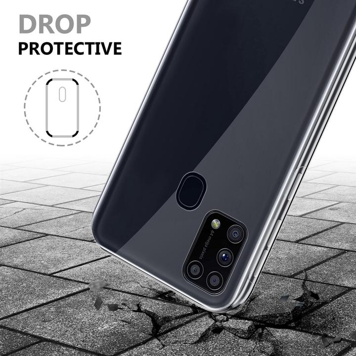 Actual product image Cadorabo TPU 360 Degree Case Cover (Samsung Galaxy M31)