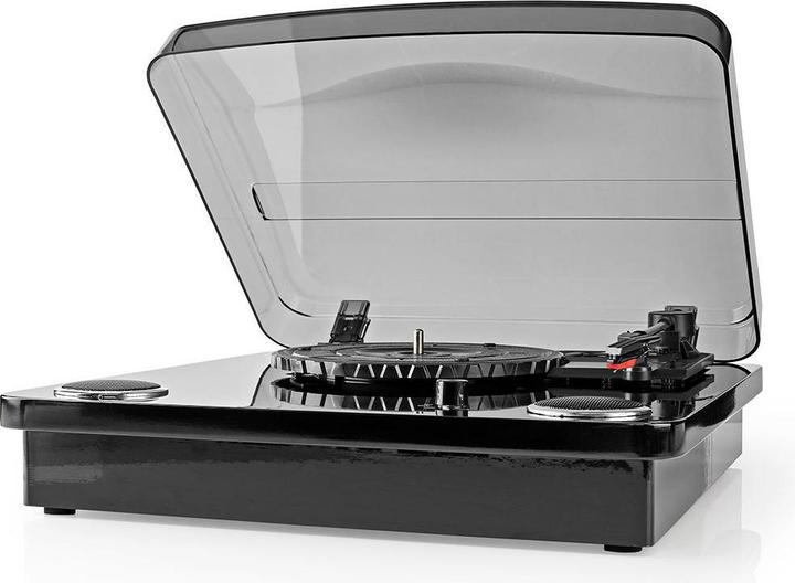 Immagine prodotto Nedis Giradischi, Altoparlanti 18W, Bluetooth, Porta di memoria USB (Manuale)