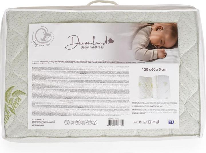 Produktbild Moni Babybettmatratze Dreamland (120 x 60 cm)