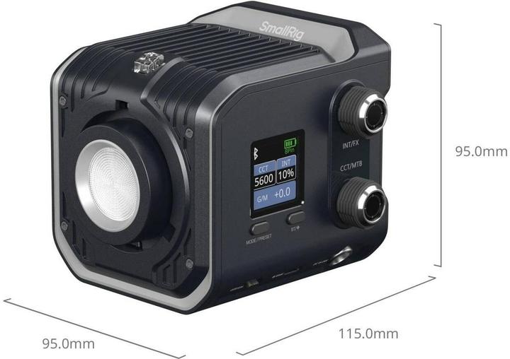 Actual product image SmallRig Dauerlicht RC 100C COB Pro Version, Studioblitzanlagen (Video light)