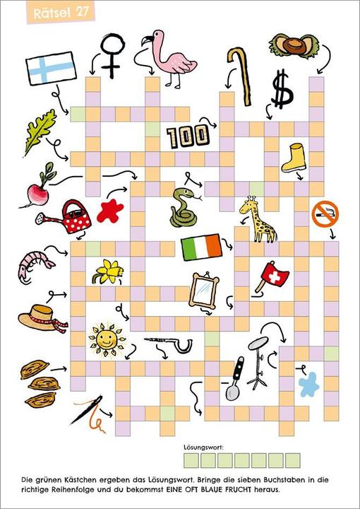 Produktbild Tessloff Kreuzworträtsel ab 7 Jahren (Deutsch, Die Rätselschmiede Christine Reguigne, Judith Drews, 2017)