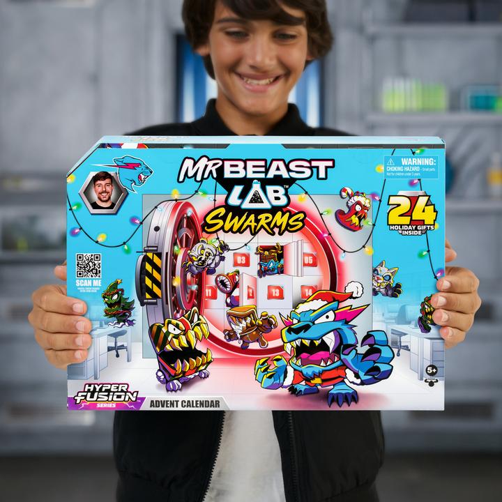 Actual product image Moose Mr. Beast Lab Swarms Mini Figures 6-pack 5 cm Assortment (6)