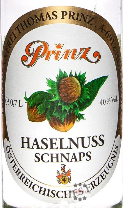 Produktbild Prinz Haselnuss-Schnaps 0,7l