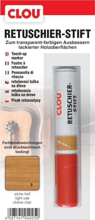 Produktbild Clou Retuschierstift (Eiche hell)