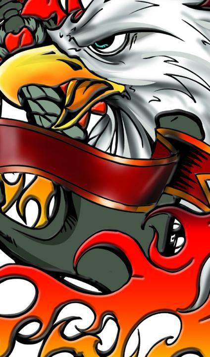 Immagine prodotto Skins NexGen NexGen - 3D Samsung GALAXY S III (Lygintuvas Eagle Universalus 3D) (Apple iPhone 11 Pro)