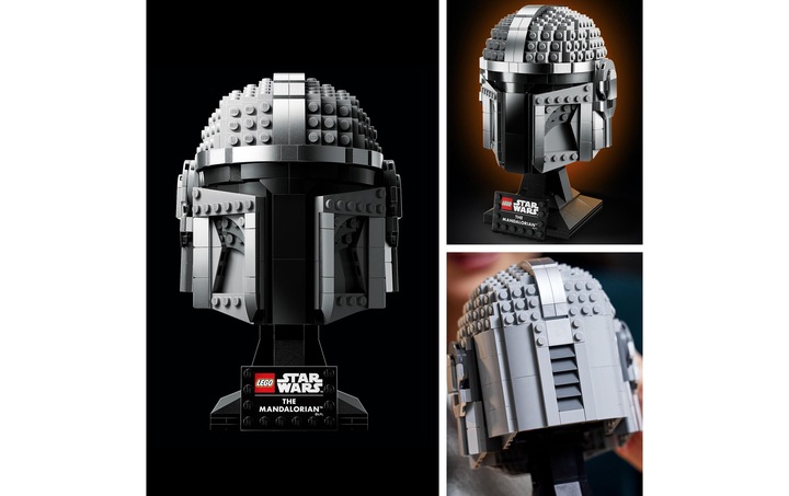 Produktbild LEGO Mandalorianer Helm (75328, LEGO Star Wars)