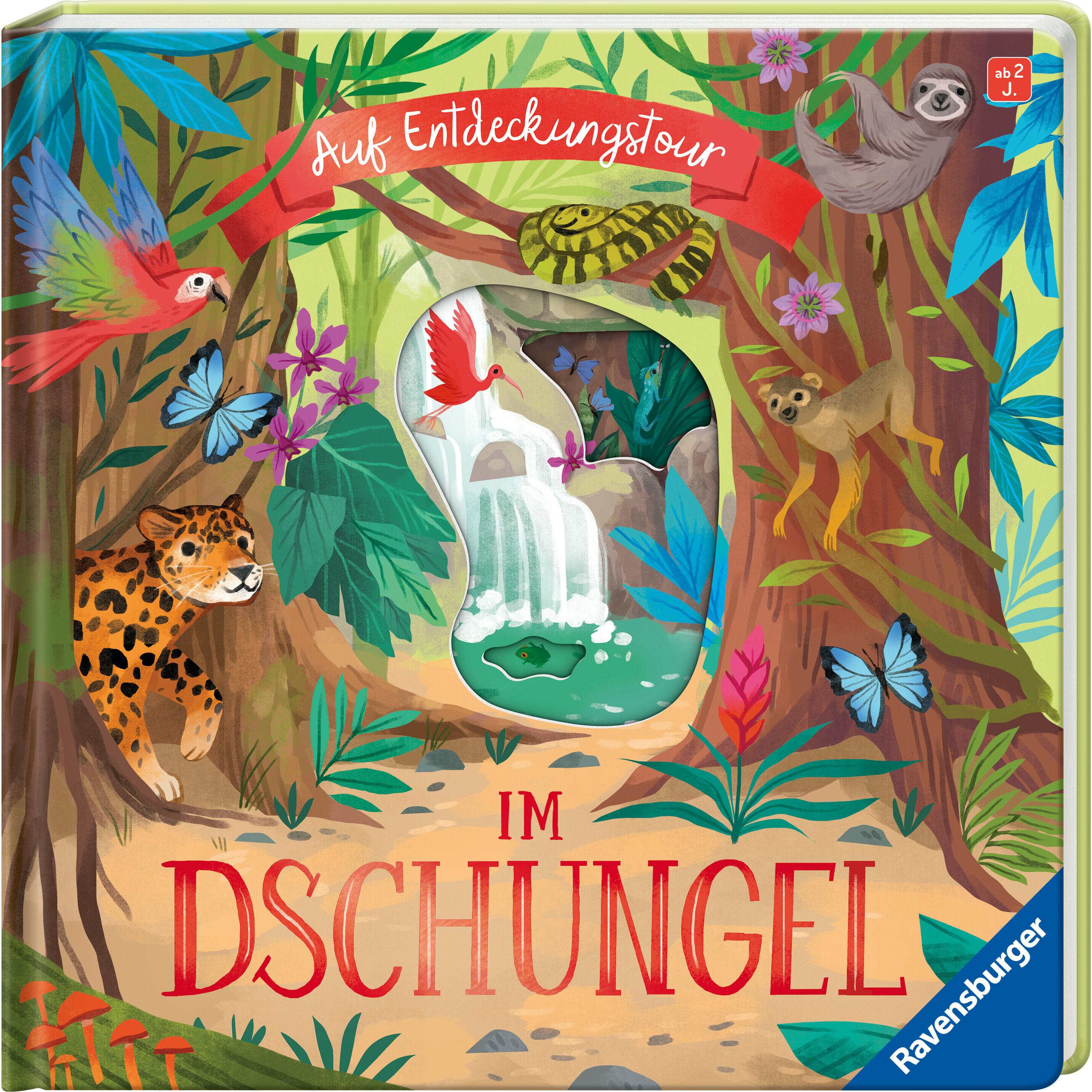 Ravensburger, Babybücher, Auf Entdeckungstour: Im Dschungel (Deutsch)