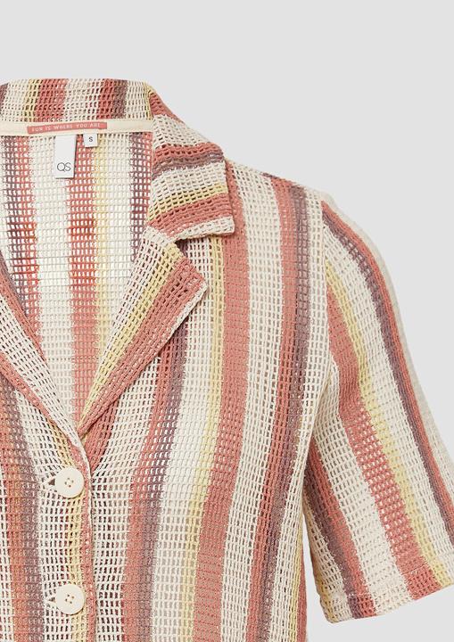 Immagine prodotto s.Oliver Strickjacke Verkürzte Bluse in Häkeloptik (M)