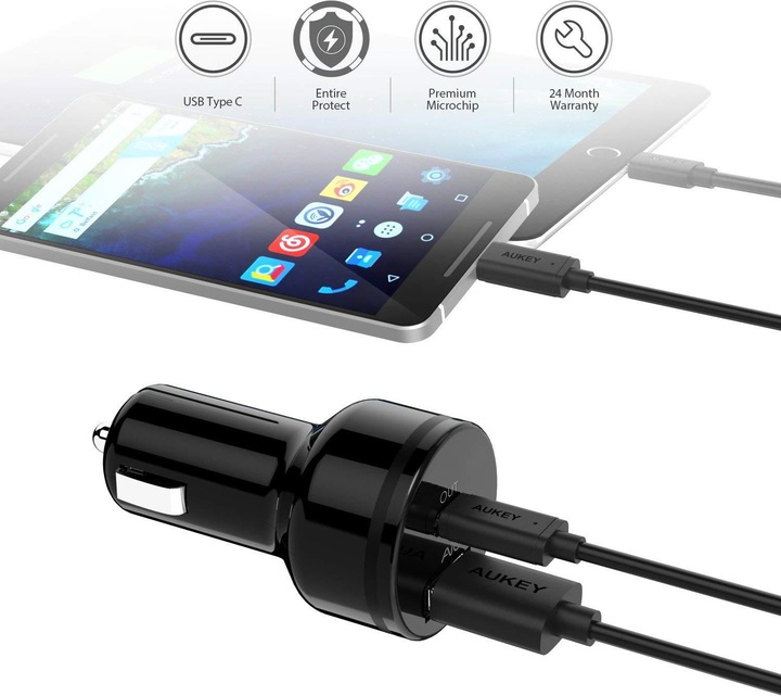 Image du produit Aukey CC-Y7 Auto Charger