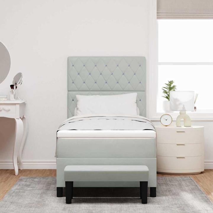 Actual product image VidaXL Box spring bed (100 x 200 cm)