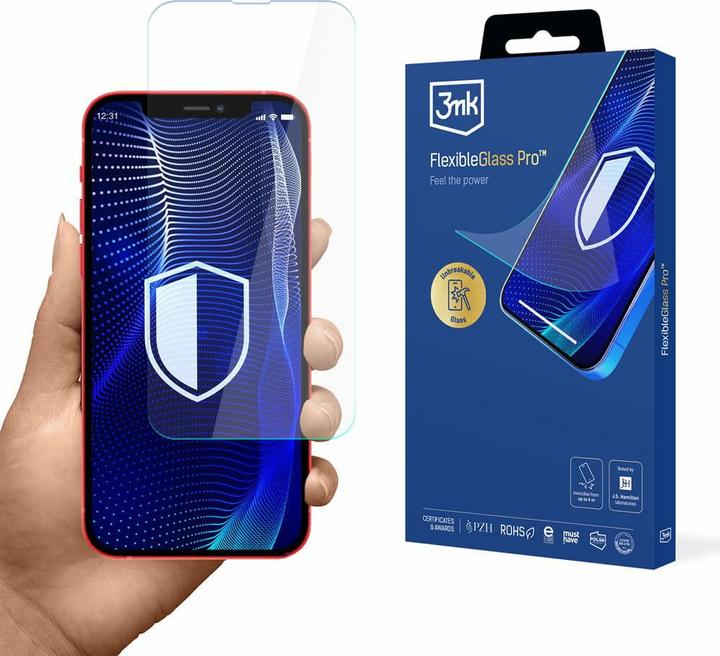 3MK FlexibleGlass Pro (1 Stück, Apple iPhone 13)