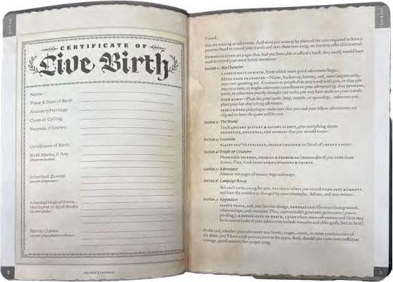 Image du produit Beadle & Grimm´s Carnet de notes A5 Player's Journal (A5)