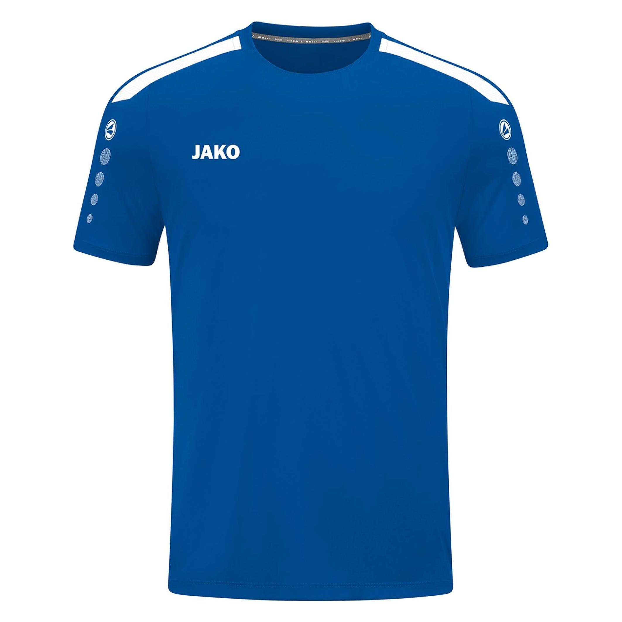 Jako, Unisex, Sportshirt, Trikot Power Ka (128), Blau, 128