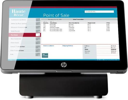 Actual product image HP RP2 Retail System 2030 - All-in-one (complete solution) - 1 x Pentium J2900 / 2.41