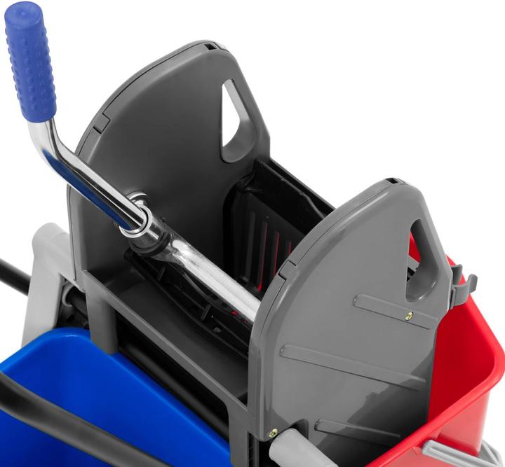 Produktbild Ulsonix Profi Putzwagen Reinigungswagen mit Presse Wischeimer Putzeimer 34 L (1 Stk.)