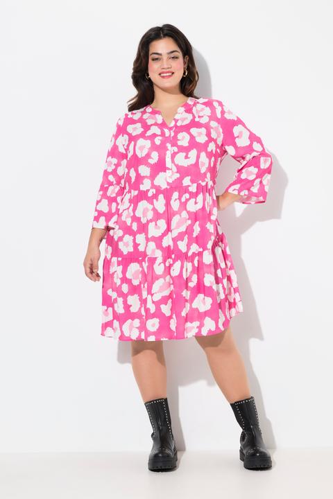Produktbild Angel of Style Kleid, Alloverdruck, Tunika-Ausschnitt (44)