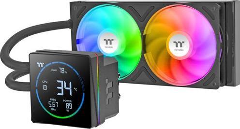 Image du produit Thermaltake TH240-S V3 ARGB Sync AIO Black (120 mm, 2x)