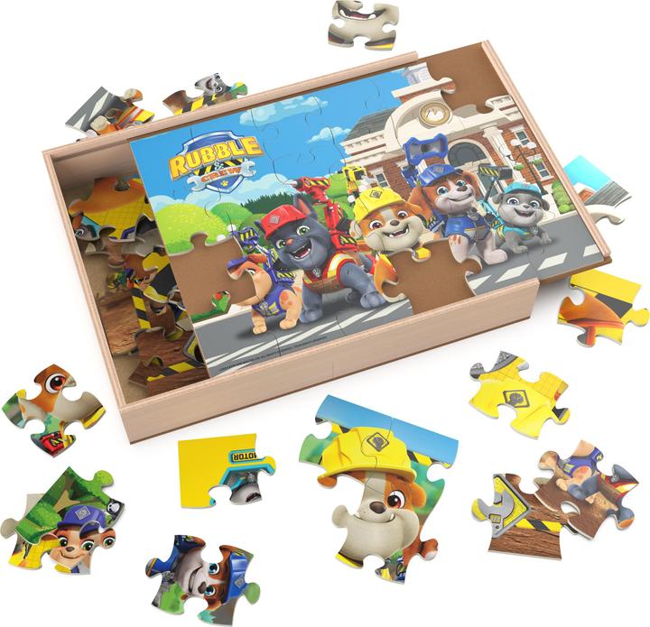 Actual product image Spin Master Wood Puzzles 3-Pack (24 pieces)