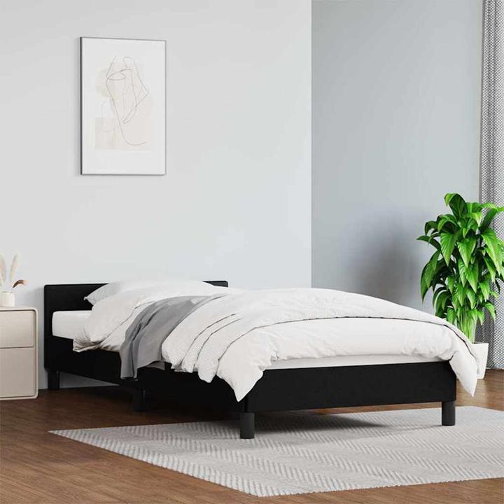 Actual product image vidaXL Bettgestell mit Kopfteil (80 x 200 cm)
