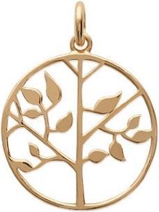Lara PENDENTIF Plaqué or - ARBRE (Laiton)