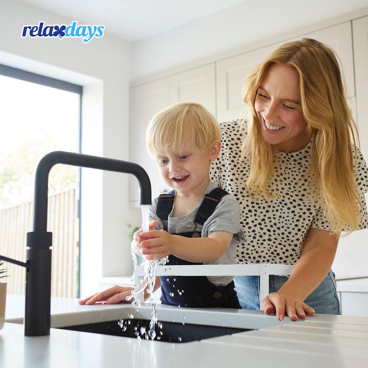 Actual product image Relaxdays Learning stool