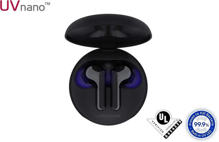 Produktbild Boompods LG Tone Free Earbuds Bluetooth Headset HBS-FN5U (schwarz) (ANC, 6 h, Kabellos)