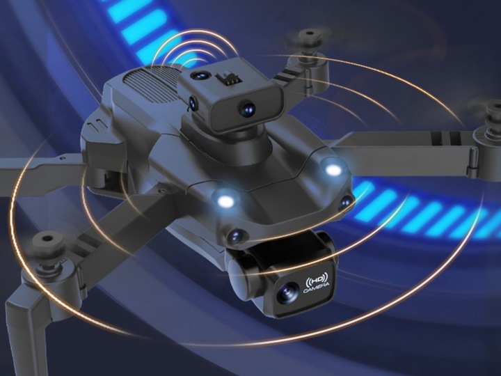 Produktbild VR Shinecon Drohne mit Hinderniserkennung, Flip 360° Imperial Schwarz (10 min)