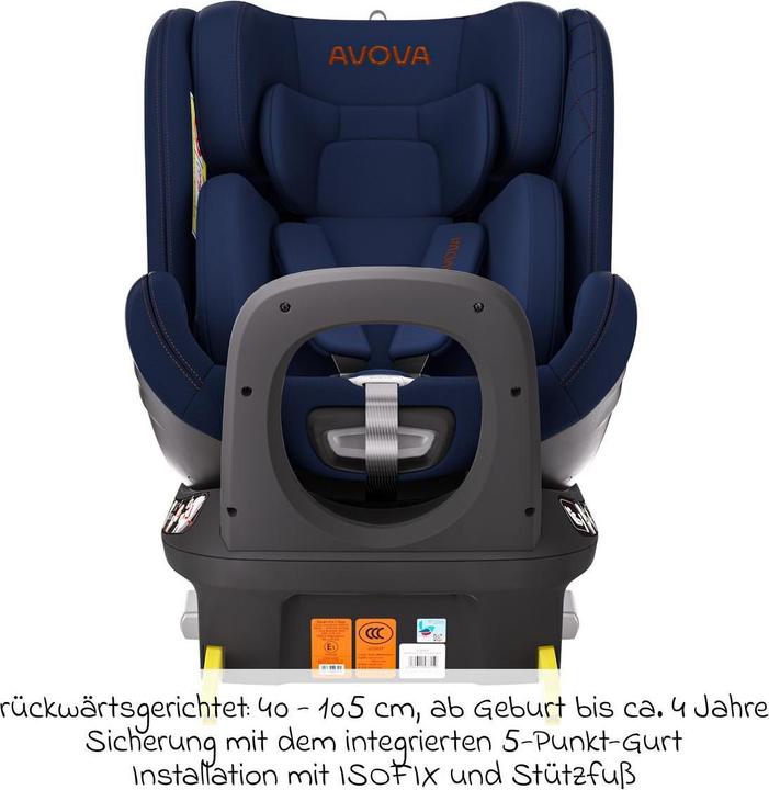 Produktbild Avova Swan-Fix I-Size Reboard Kindersitz (Reboarder)