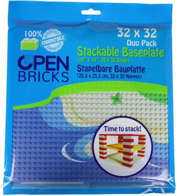 Actual product image Open Bricks OB-P32CB2 curved beach base plate