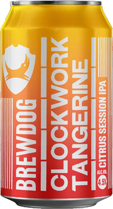 Actual product image BrewDog Clockwork Tangerine (1 x 33 cl)