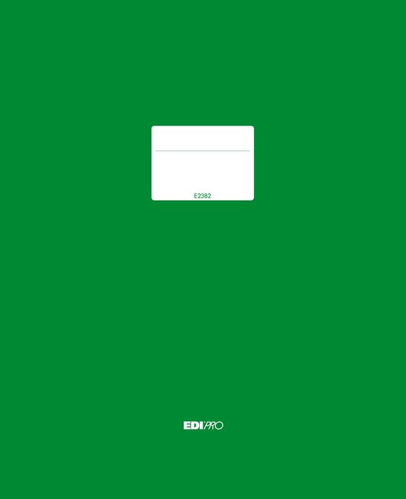 Immagine prodotto Edi Pro EDIPRO - E2382 - Relazione generale 400 pagine numerate rilegate (rigide) f.to 31x24,5 (400 x)