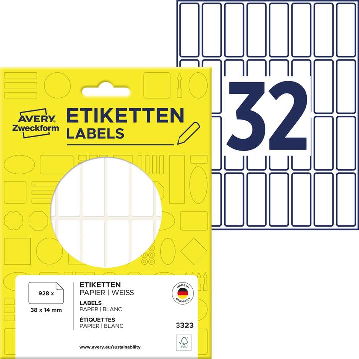 Image du produit Avery Étiquettes à usage multiple