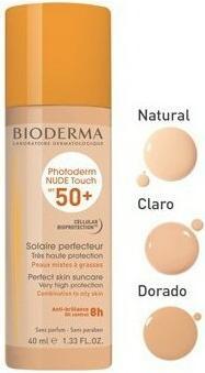 Immagine prodotto Bioderma Photoderm NUDE TOUCH SPF50+ teinte dorée (Crema solare, SPF 50+, 40 ml)