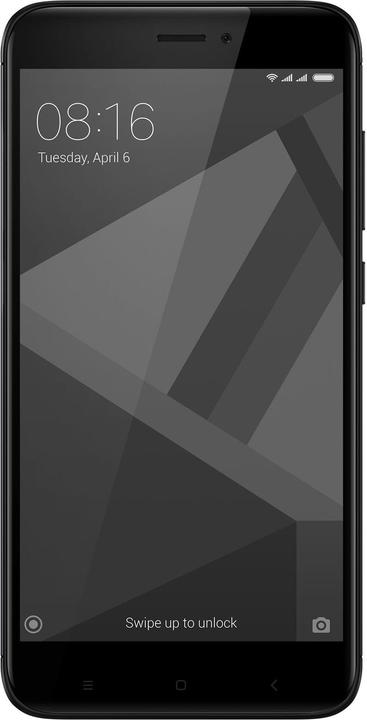 Xiaomi Redmi 4X (32 Go, Noir, 5", Double SIM hybride, 13 Mpx, 4G)