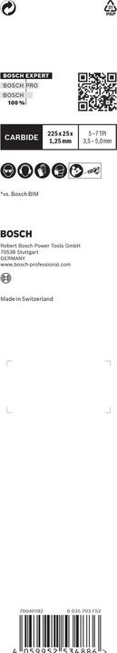 Productafbeelding Bosch Professional Zubehör Expert Hout met Metaal Sloop S 1167 XHM reciprozaagblad, 1 stuk