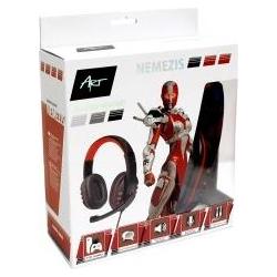 Thumbnail - Art GAMING-KOPFHÖRER sind Mikrofone NEMESIS, Gaming Headset, Schwarz